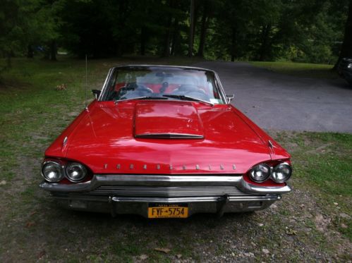 1964 t-bird convertable with roadster option