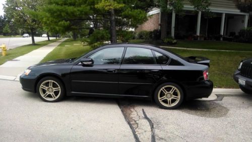 2005  2.5 gt turbo limited awd sdn-leather, sunroof, 5 speed manual no reserve