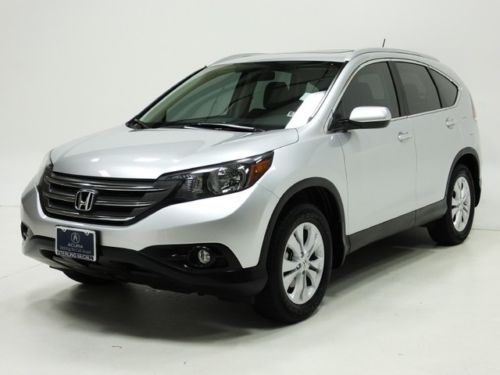 Honda:cr-v 2013 ex-l heated leather rear cam bluetooth xm radio usb/ipod sunroof