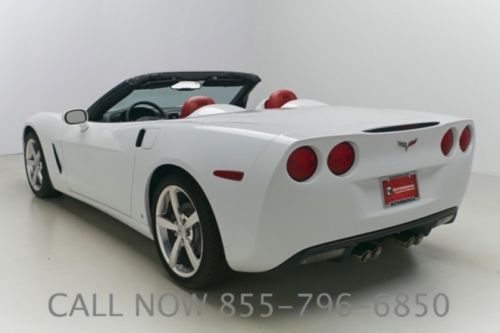 2009 CHEVROLET CORVETTE 3LT CONVERTIBLE 4K LOW MILE NAV HTD LEATHER CLEAN CARFAX, image 3