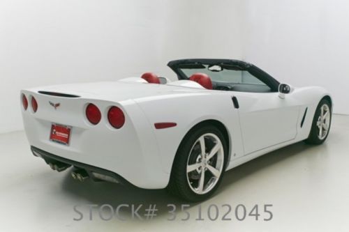 2009 CHEVROLET CORVETTE 3LT CONVERTIBLE 4K LOW MILE NAV HTD LEATHER CLEAN CARFAX, image 6