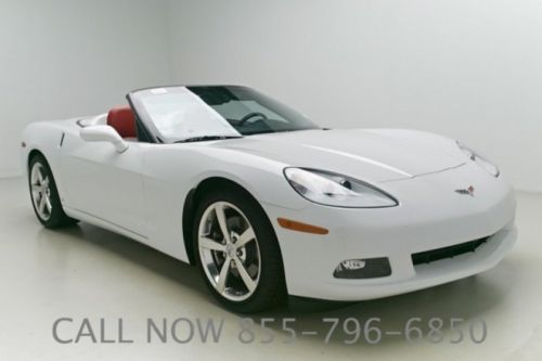2009 CHEVROLET CORVETTE 3LT CONVERTIBLE 4K LOW MILE NAV HTD LEATHER CLEAN CARFAX, image 7