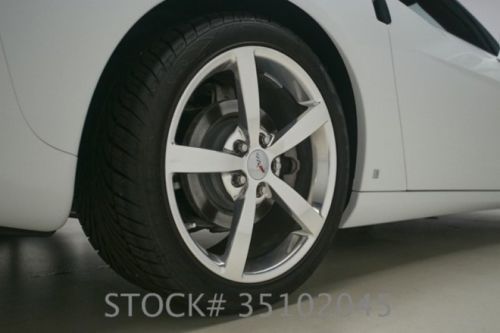 2009 CHEVROLET CORVETTE 3LT CONVERTIBLE 4K LOW MILE NAV HTD LEATHER CLEAN CARFAX, image 12