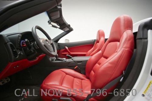 2009 CHEVROLET CORVETTE 3LT CONVERTIBLE 4K LOW MILE NAV HTD LEATHER CLEAN CARFAX, image 16