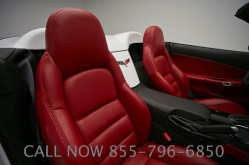 2009 CHEVROLET CORVETTE 3LT CONVERTIBLE 4K LOW MILE NAV HTD LEATHER CLEAN CARFAX, image 24