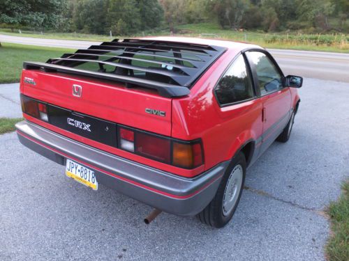 1987 Honda Civic CRX, image 7
