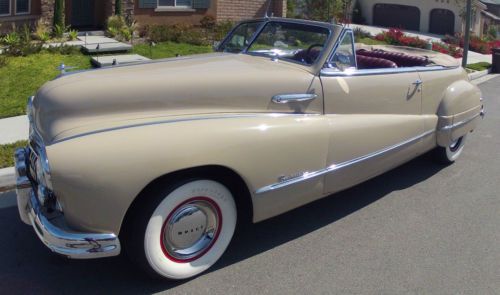 Buick roadmaster convertible 1948 restored classic