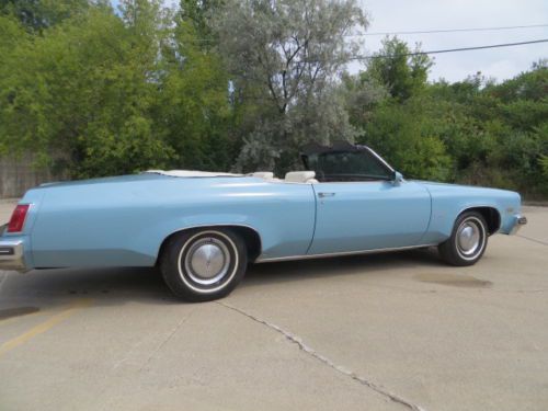 All original 1975 Oldsmobile Delta 88 Royale Convertible, one owner 22,000 miles, US $14,500.00, image 3