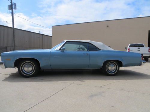 All original 1975 Oldsmobile Delta 88 Royale Convertible, one owner 22,000 miles, US $14,500.00, image 14