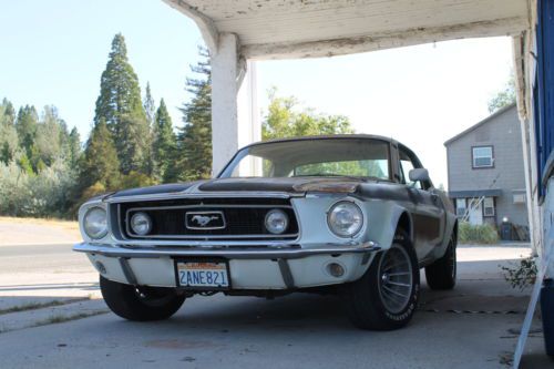 1968 mustang gt coupe shelby like custom