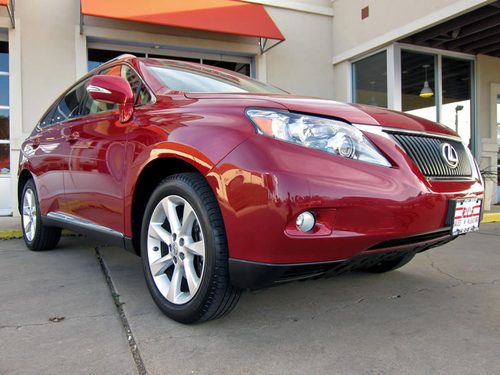 2010 lexus rx350, 1-owner, 30k miles, leather, navigation, moonroof, more!