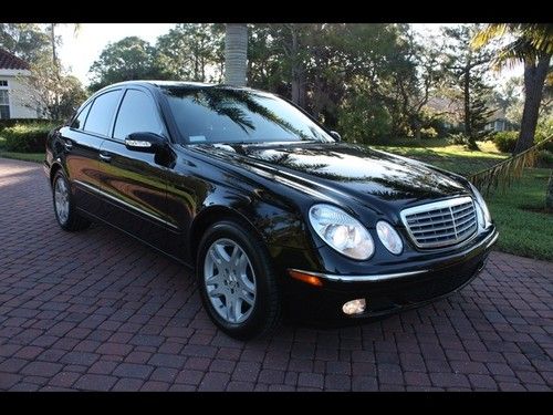 05 mercedes e320 cdi turbo diesel sedan 1-owner leather immaculate