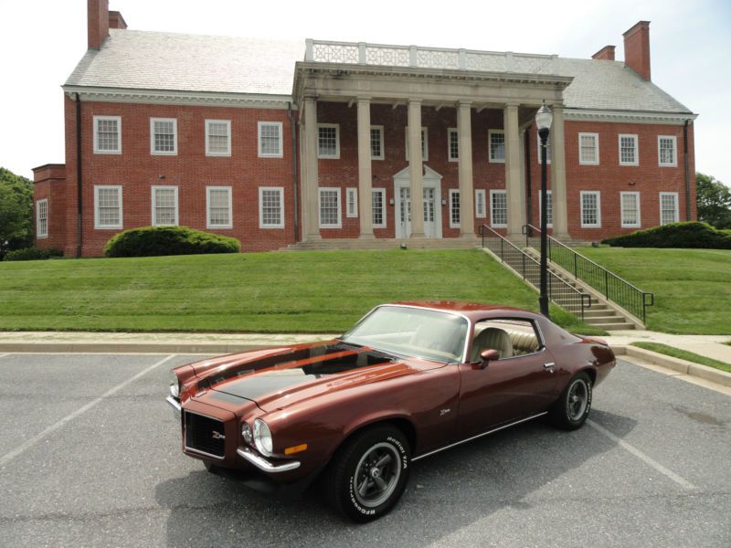 1971 chevrolet camaro z28 rally sport