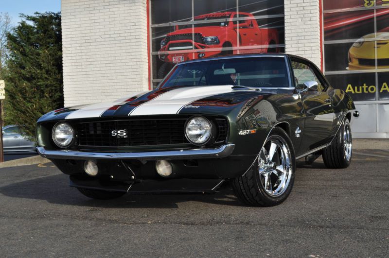 1969 chevrolet camaro ss 427 merlin 6-spd 