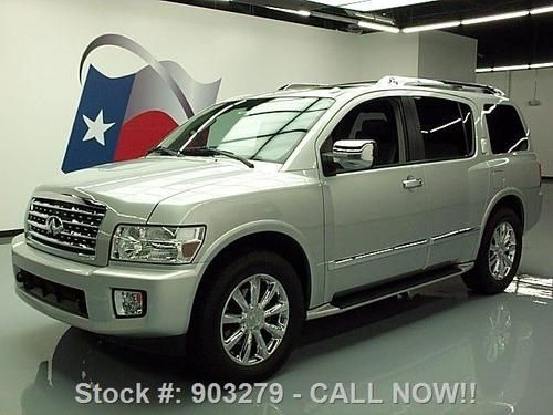 2010 infiniti qx56 sunroof nav rear cam dvd 20's 27k mi texas direct auto