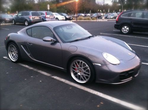2007 porsche cayman s 3.4l new remus exhaust carbon fiber trim, custom wheels