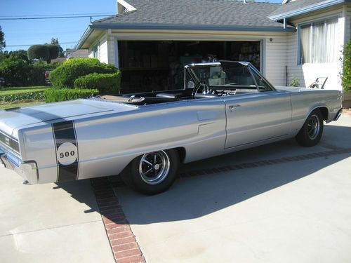 1967 dodge coronet 500 convertible 2-door 7.2l