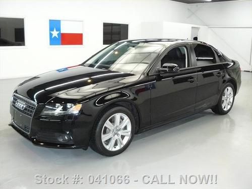 2011 audi a4 2.0t turbo auto sunroof alloy wheels 20k  texas direct auto