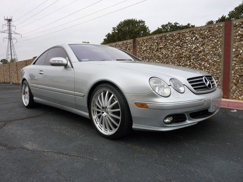 2005 cl500 mercedes benz silver