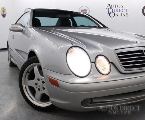 We finance 2002 mercedes-benz clk 430 clean carfax mroof htdsts cd sdeairbags