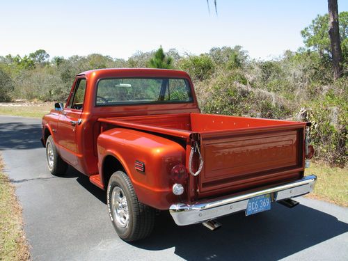 1970 chevy stepside frame off restored