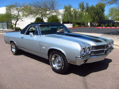 1970 chevrolet el camino ss 396 - #'s match 396ci 350hp - factory a/c - loaded!!