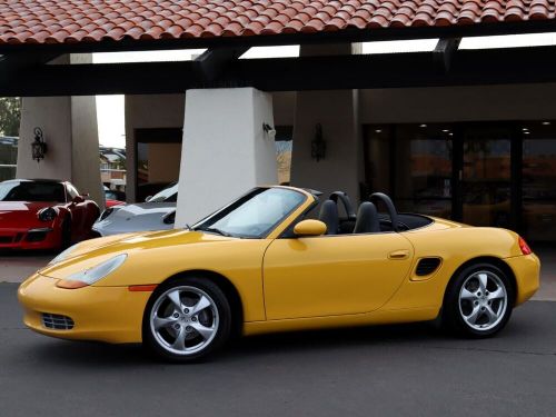 2002 porsche boxster 2dr roadster 5-spd manual