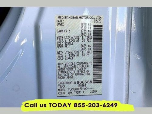 2020 Nissan 1500 S Standard Roof V6, US $22,900.00, image 24