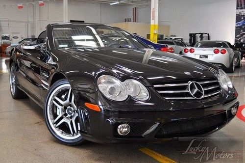 2008 mercedes-benz sl-class sl65 amg, navi, alcantara, heated ventilated, xenon