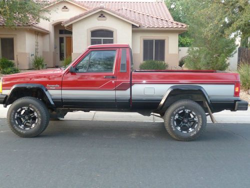 1990 jeep comanche pioneer 2wd only 65k orig miles 2wd 4.0 6 cylinder