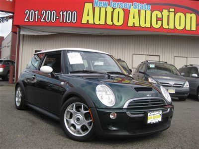 2003 mini cooper s carfax certified 6-speed manual trans sunroof leather