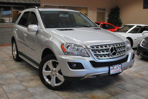 2010 mercedes ml350 4matic p1 pkg navigation 30k miles warranty heated seats