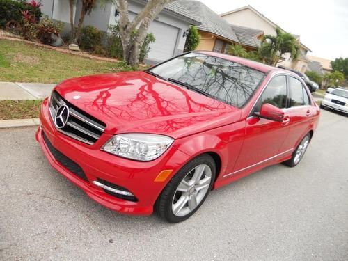 2010 mercedes benz c300 heated, loaded, flex fuel, e85 no reserve