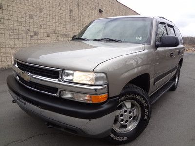 Chevrolet tahoe ls 1500 4wd 70k low miles rear climate free autocheck no reserve