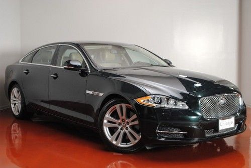 2011 jaguar xjl pano roof navigation fully serviced pristine rare color