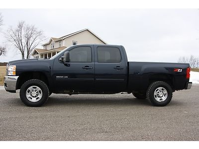 2008 silverado 2500hd duramax sharp 4x4 crew ltz leather loaded 2011