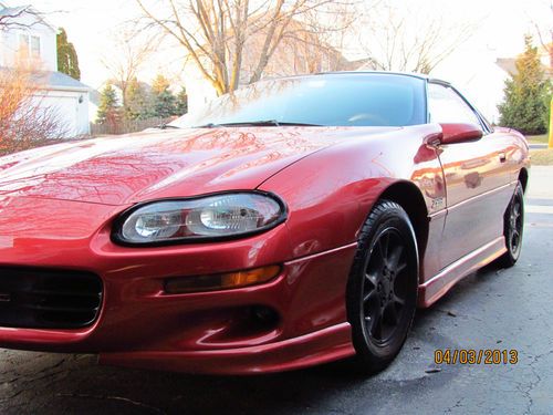 2002 chevrolet camaro z28 coupe 2-door 5.7l ls1 35 anniversary 6 speed manual