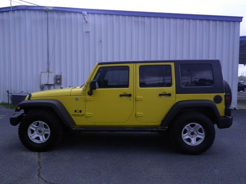 2008 jeep wrangler unlimited x sport utility 4-door 3.8l