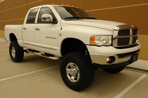 04 dodge ram 2500 laramie quad cab legendary 5.9l diesel short bed 4wd 6" lift