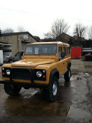 Land rover defender 110 csw 300tdi left hand drive