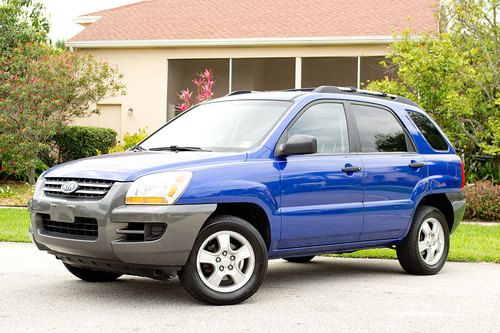 2007 kia sportage lx 4-door suv one owner