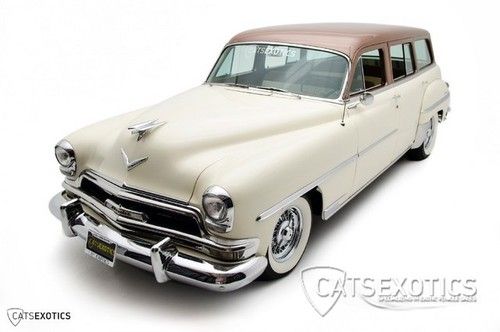 1954 chrysler town &amp; country 331 hemi 4 barrel power steering/brakes documented