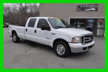 2006 powerstroke diesel* xlt* crew cab* one owner*fl* rustfree* no reserve!!!!!!