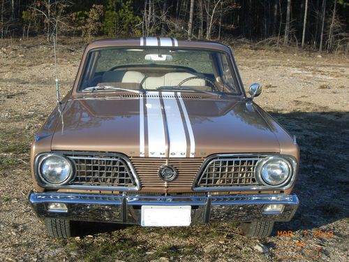1966 barracuda formula "s", original 4 speed,  numbers match