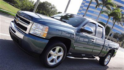 2009 chevrolet silverado lt extended cab 4 door v8 auto 35k miles florida truck