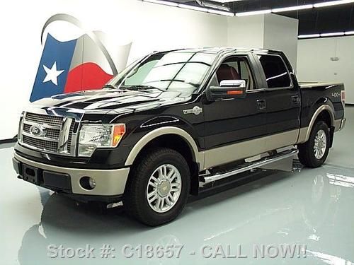 2010 ford f-150 king ranch 4x4 sunroof nav rear cam 59k texas direct auto