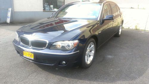 2007 bmw 750li base sedan 4-door 4.8l