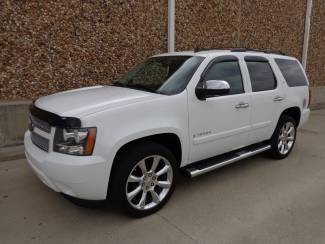 2008 chevrolet tahoe ltz 4x4-factory 22 inch wheels-navigation-dvd-moonroof