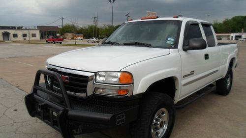 2003 gmc 2500 hd ex cab auto 4x4 6.6 l duramax diesel loaded no reserve