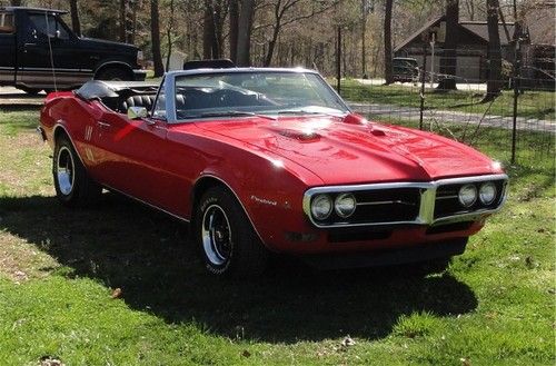 1968 firebird convertible